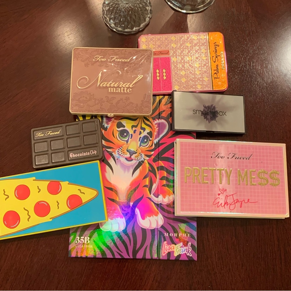 Eyeshadow Bundle Too Faced Morphe Smashbox I ❤️Revolution